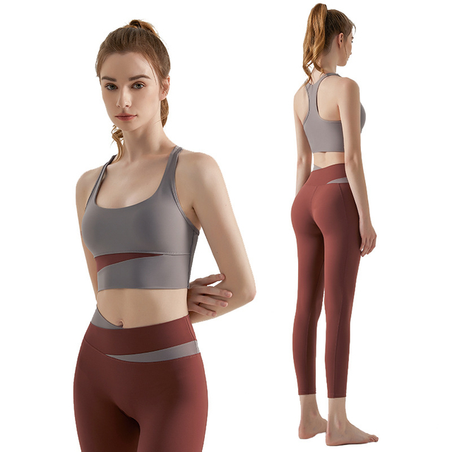 Yoga Sets Fitness Women Tight Sports Bra And Leggings Yoga Outfit Women Sets