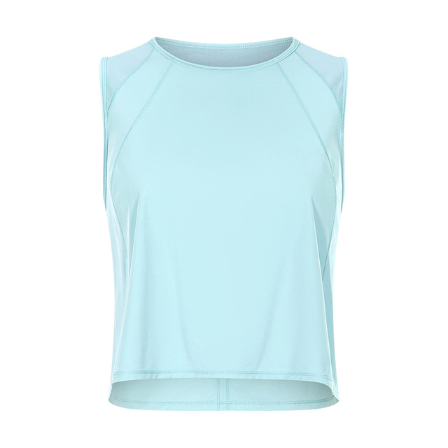 Custom Logo Summer Ladies Cotton Spandex Breathable Women Tank Top Running Exercise Gym Singlets OEM Service