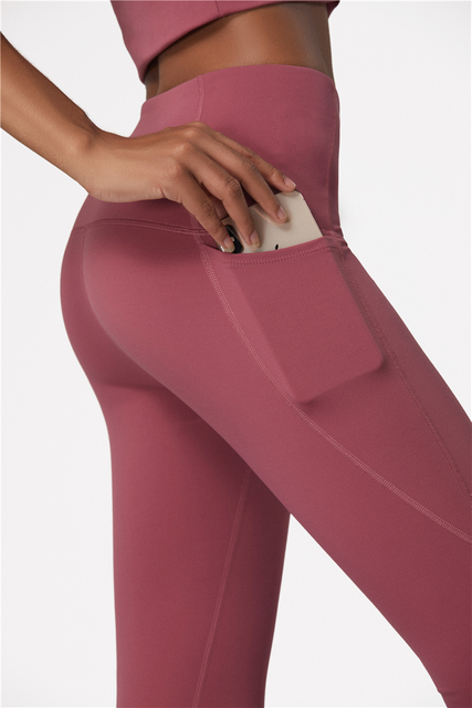Sports Gym High Waist Leggings Women Yoga Leggings with Pockets Plus Size