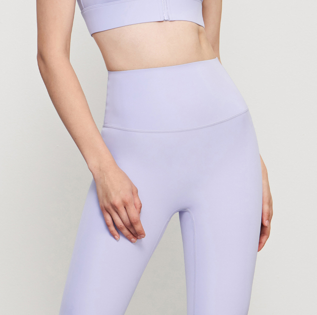 Gym Wear Easy Wear Front Zipper High Impact Shockproof Sports Bra and Reflective Compression Leggings Sets