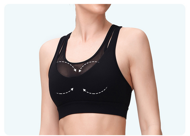 Customized Push Up Bra Fitness Yoga Exercise Sports Wear